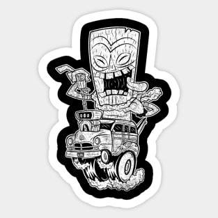 Tiki Rod! Sticker